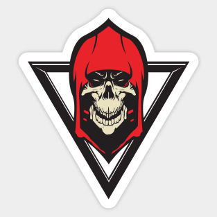 Reaper Skull Sticker